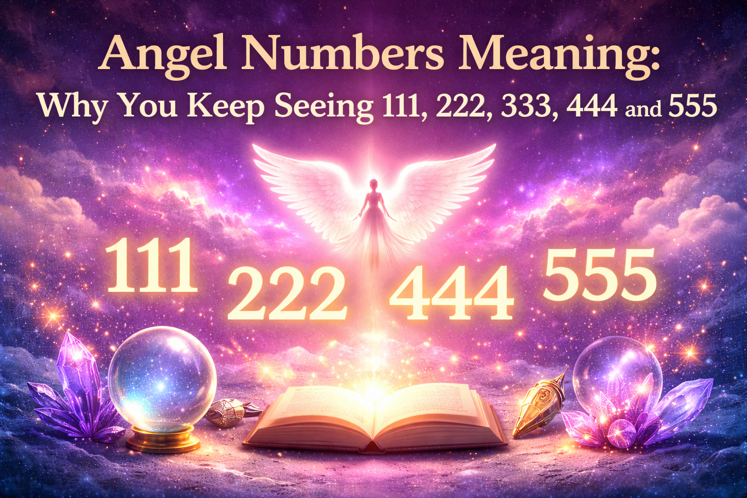 Angel Numbers Meaning: Why You Keep Seeing 111, 222, 333, 444 and 555